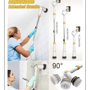 Qimeda Electric spin scrubber